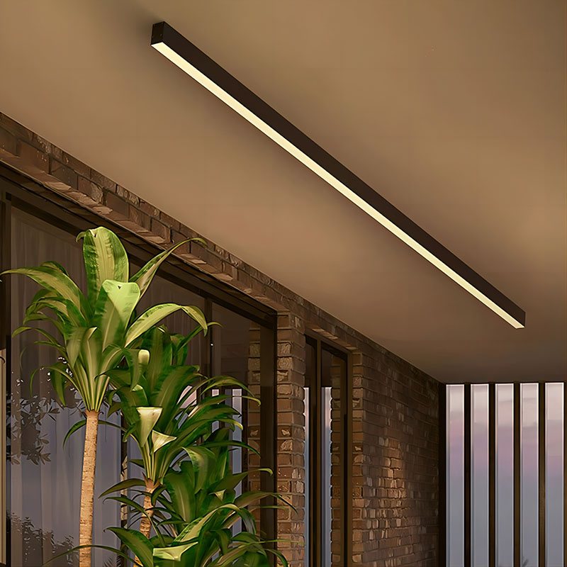 Luz de techo lineal larga regulable | Lersk