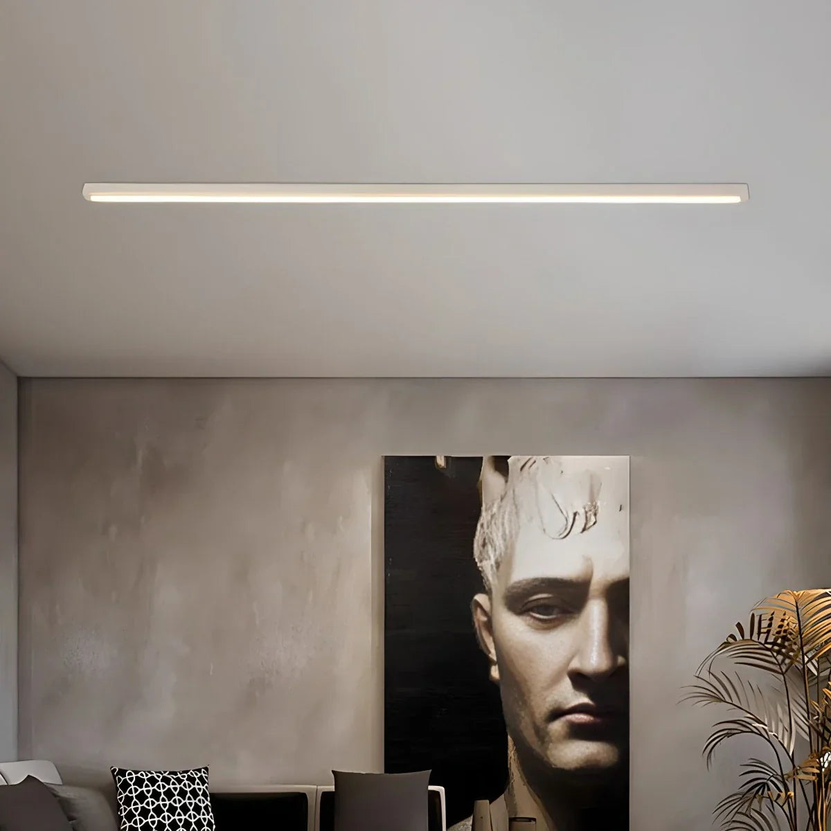 Luz de techo lineal larga regulable | Lersk