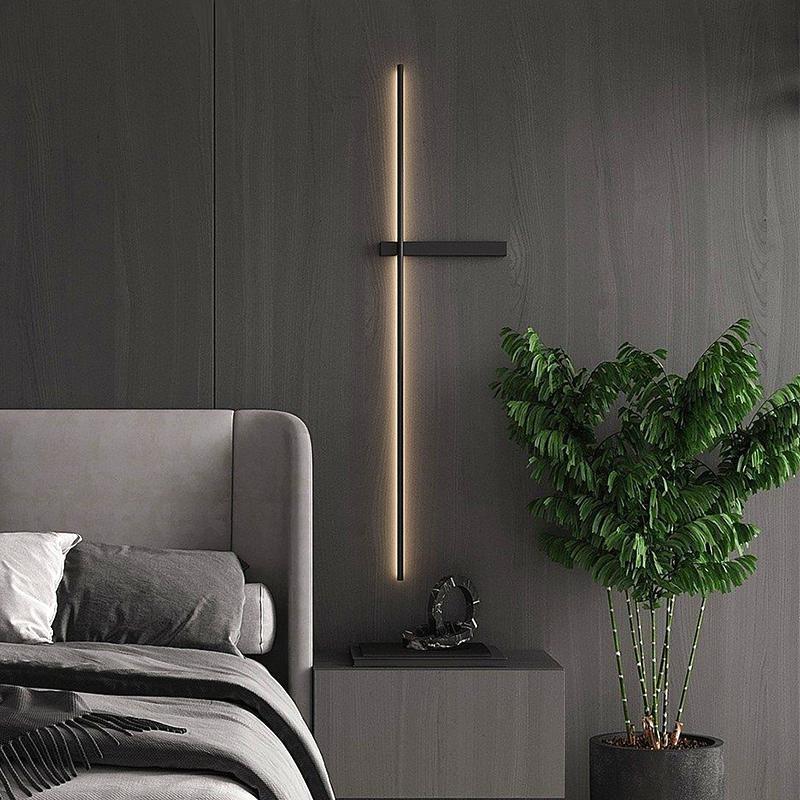 Aplique de pared lineal largo para exteriores | Lersk