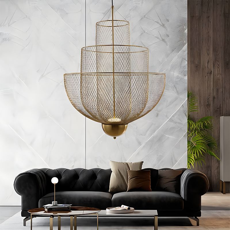 Závěsná lampa Meshmatics pro kuchyně a jídelny | Lersk