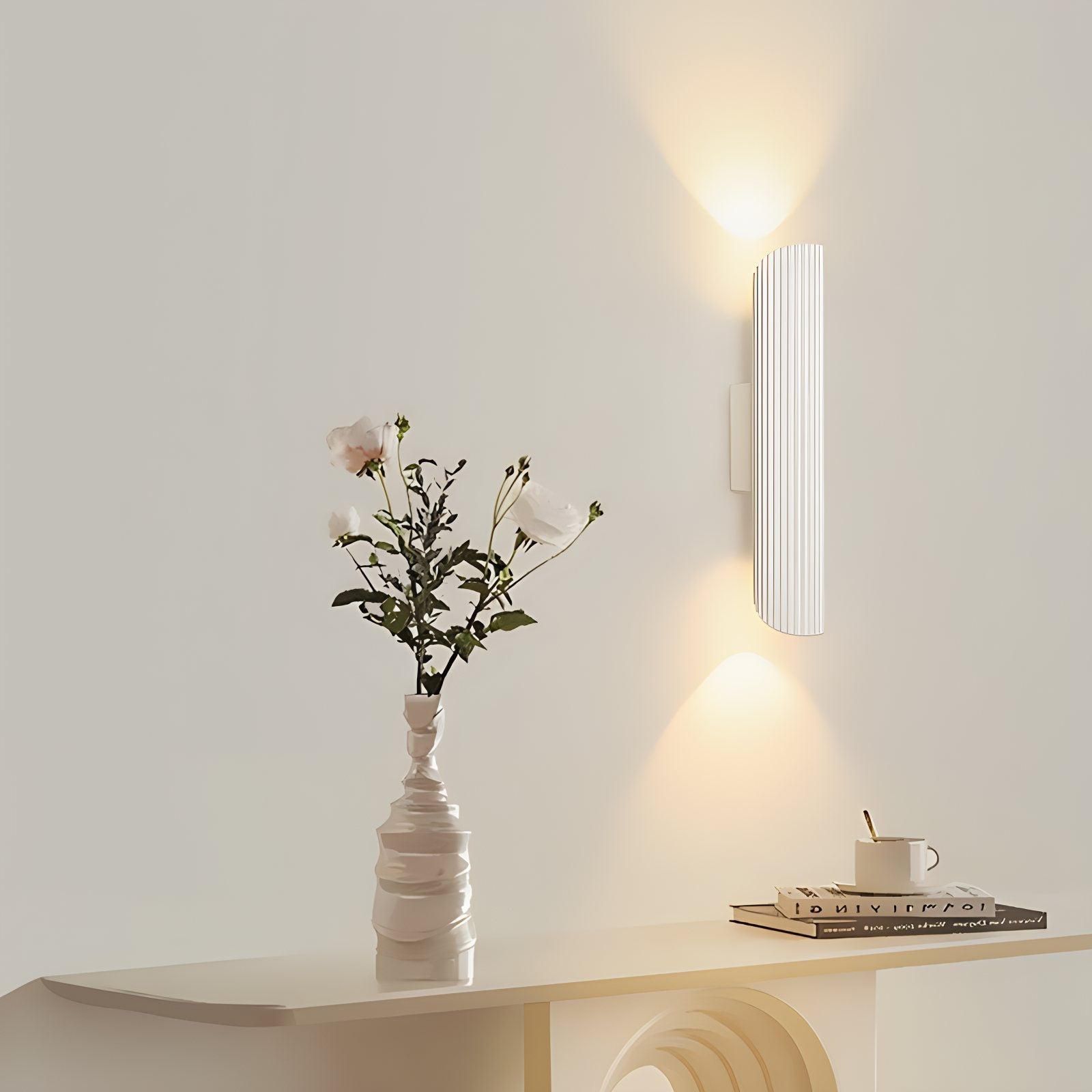 Lámpara de pared con columna romana para sala de estar | Lersk