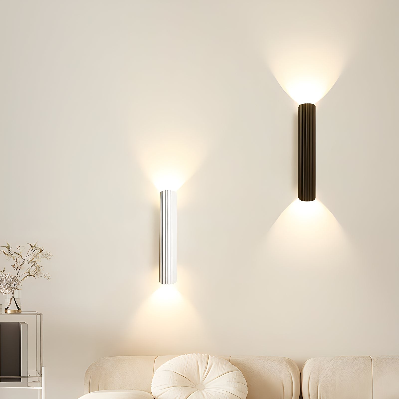 Lámpara de pared con columna romana para sala de estar | Lersk