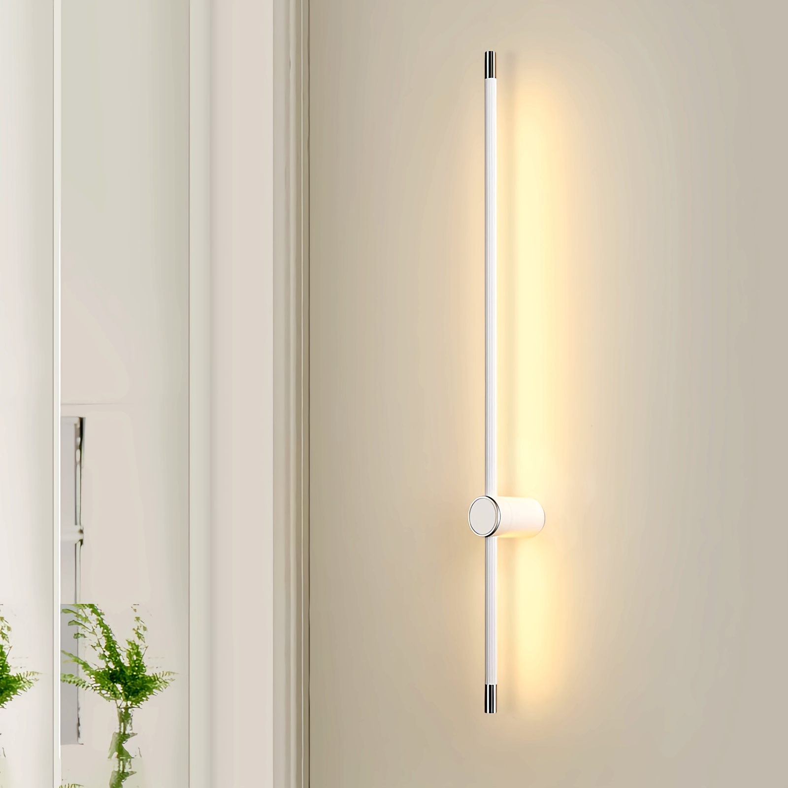 Lámpara de pared con columna romana larga para dormitorio | Lersk
