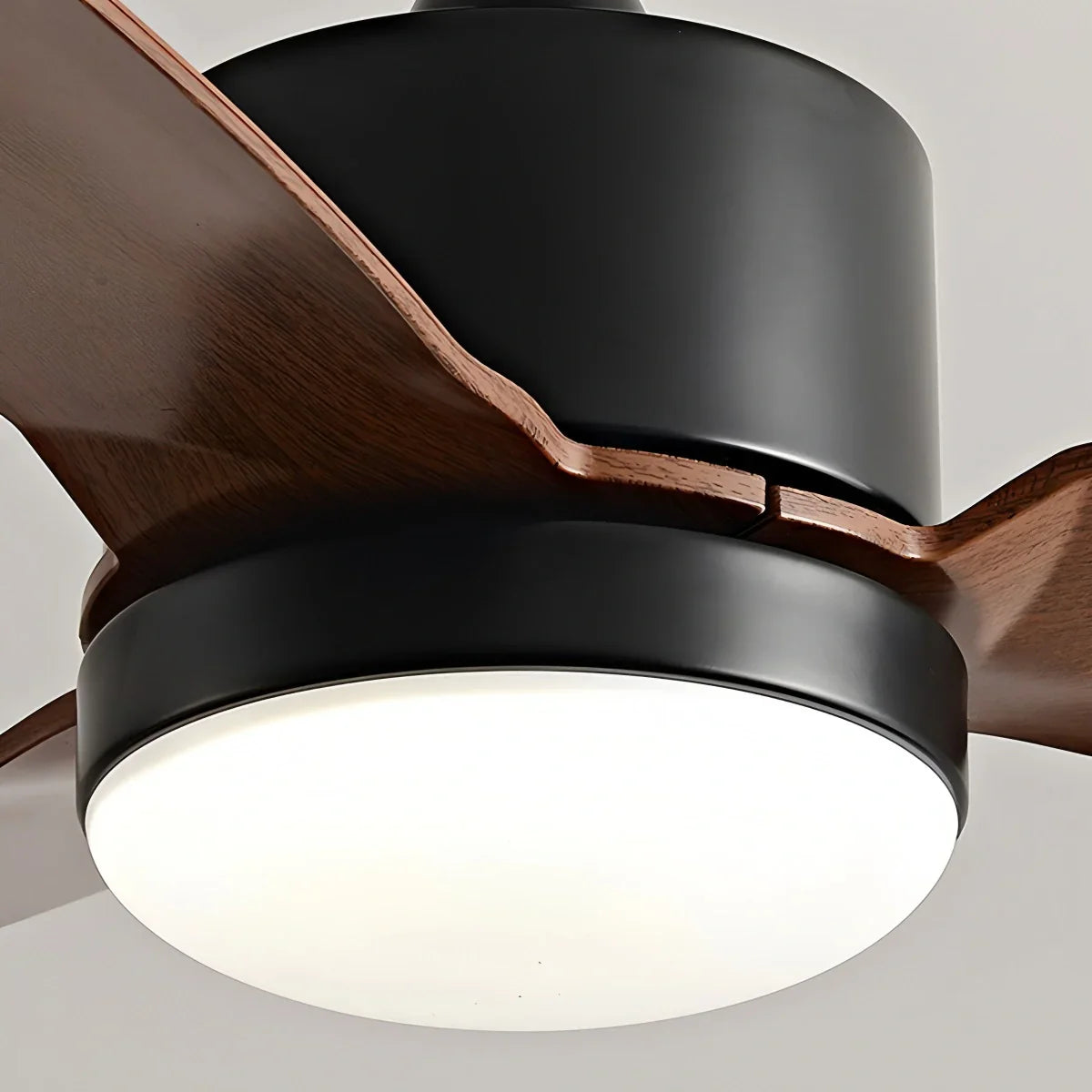 Ventilador de techo de 3 aspas con luz para dormitorio | Lersk