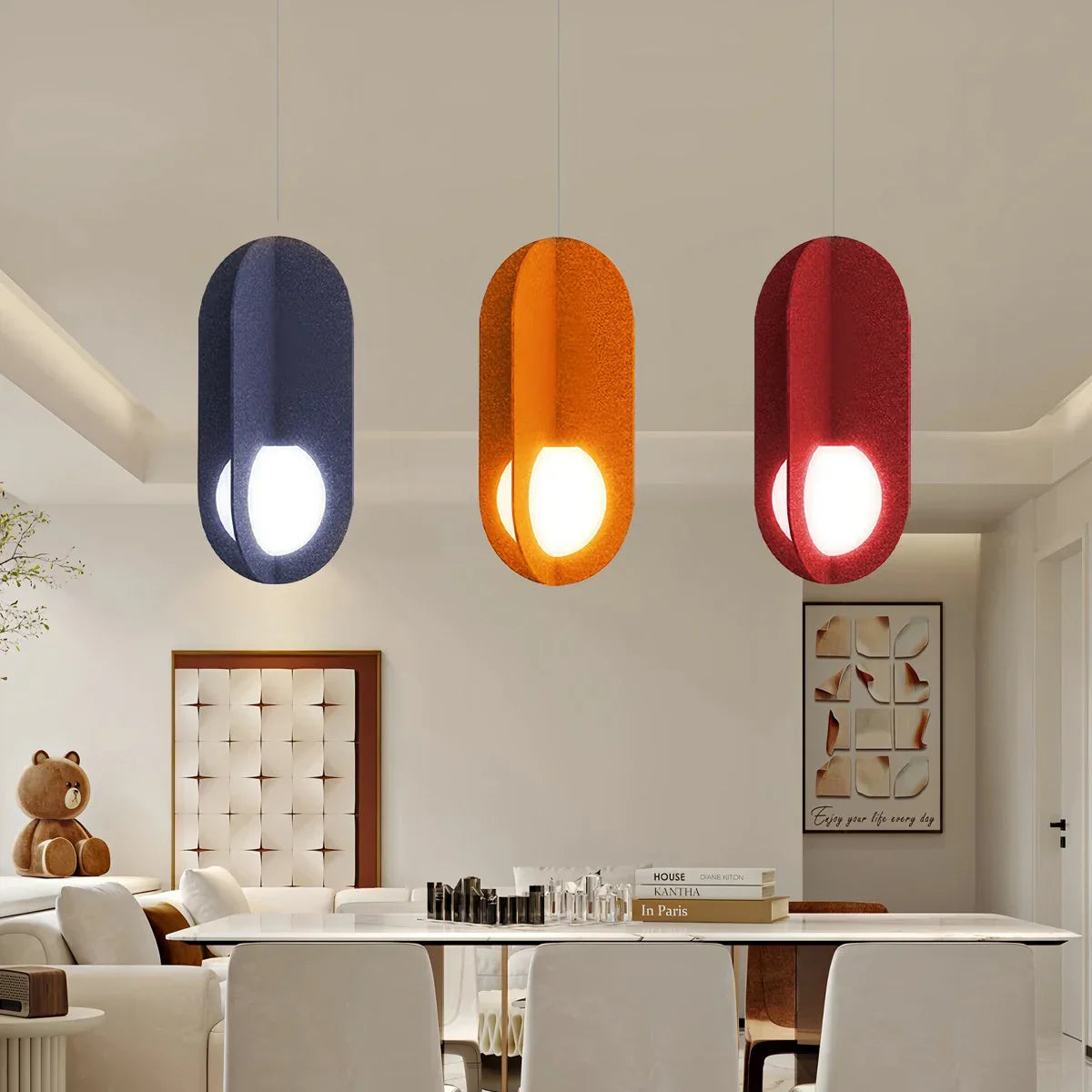 Carambola Acoustic Pendant Light for Dining Area | Lersk