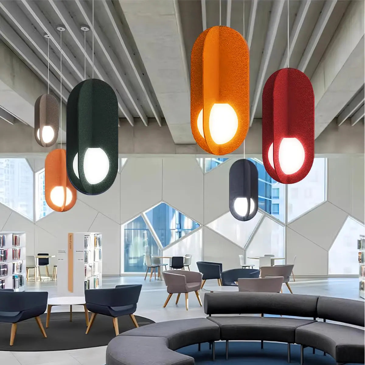 Carambola Acoustic Pendant Light for Dining Area | Lersk