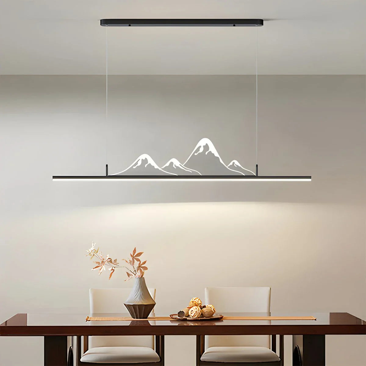 Lámpara colgante LED con diseño de montaña | Lersk