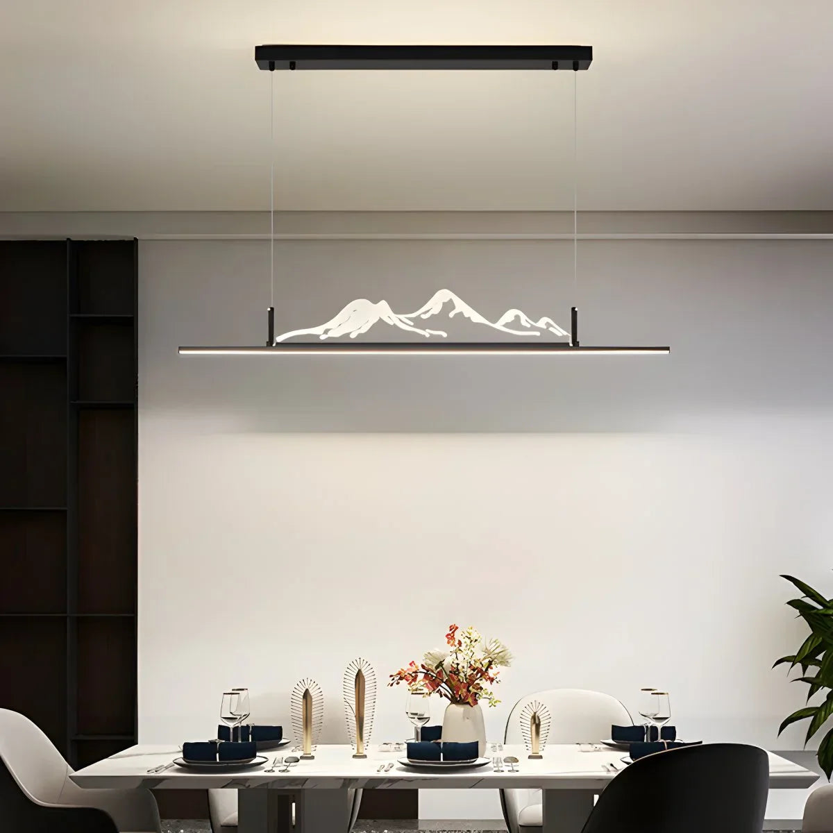 Lámpara colgante LED con diseño de montaña | Lersk