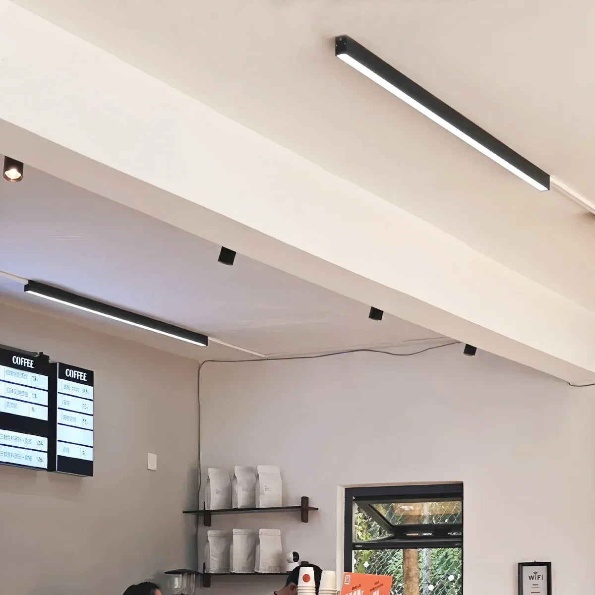 Luz de techo lineal larga regulable | Lersk