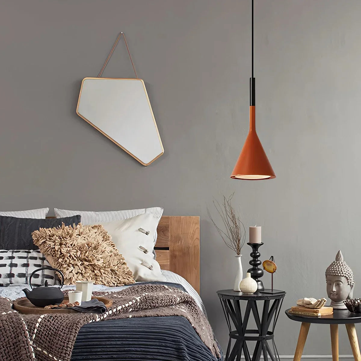 Lámpara colgante Divino Cone para dormitorio | Lersk