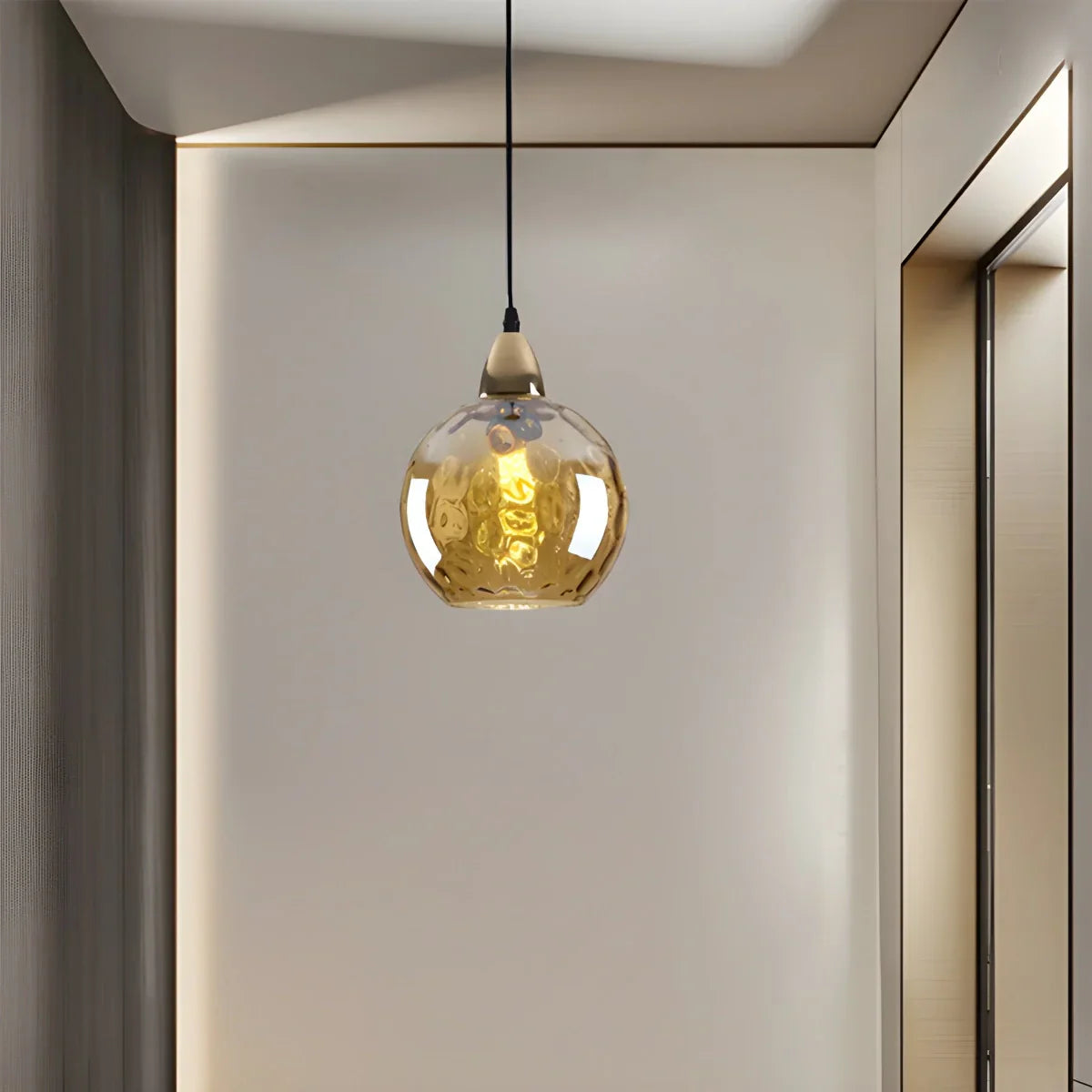 Colorful Glass Ball Pendant Light for Living Room | Lersk