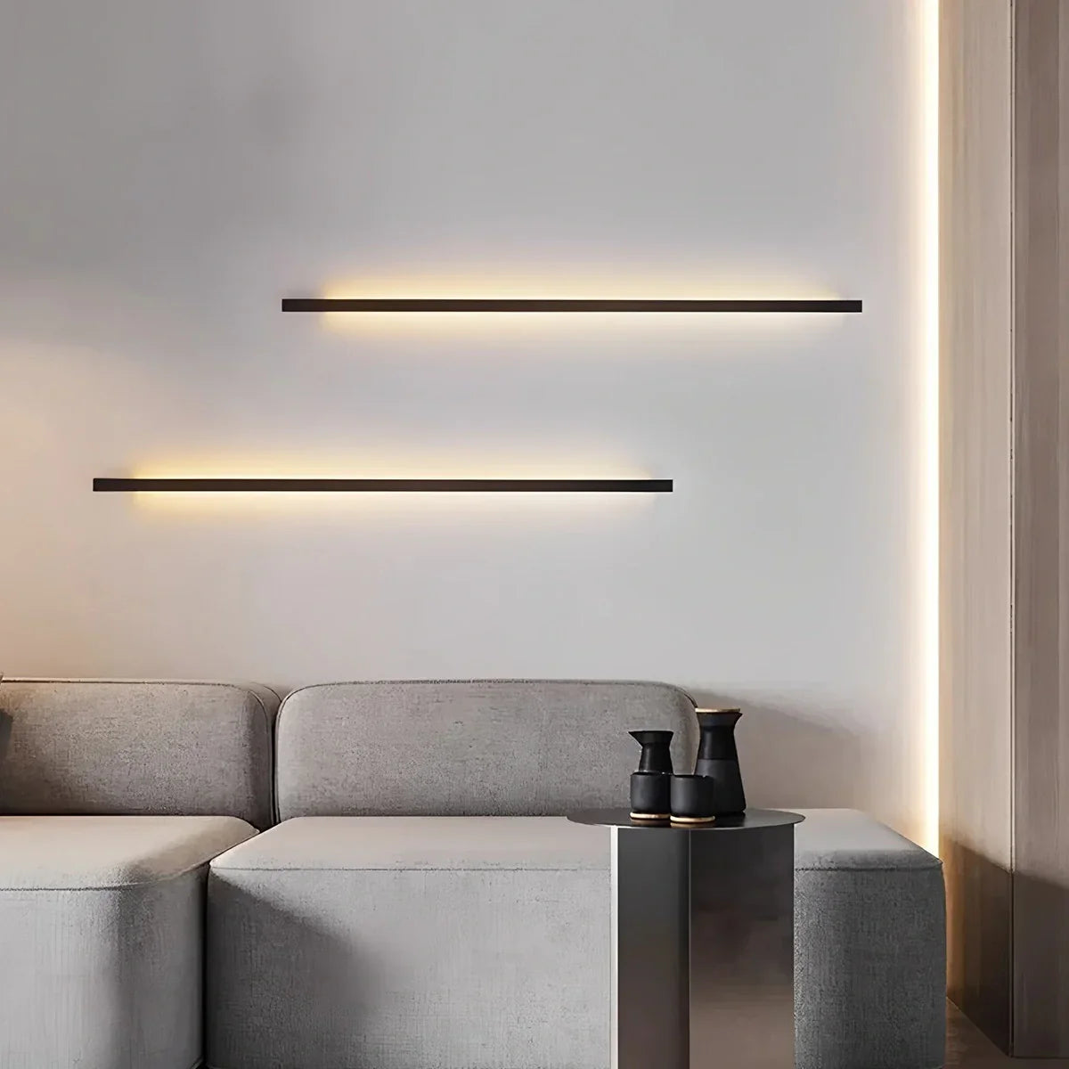 Aplique de pared lineal largo para escalera | Lersk