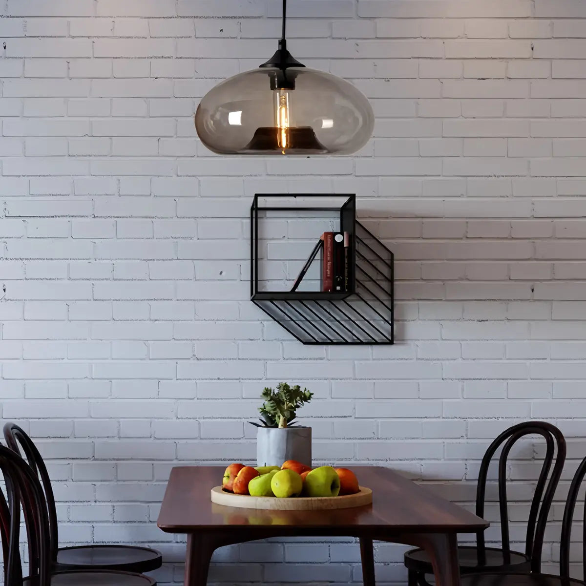 Colorful Glass Pendant Light for Dining Area | Lersk