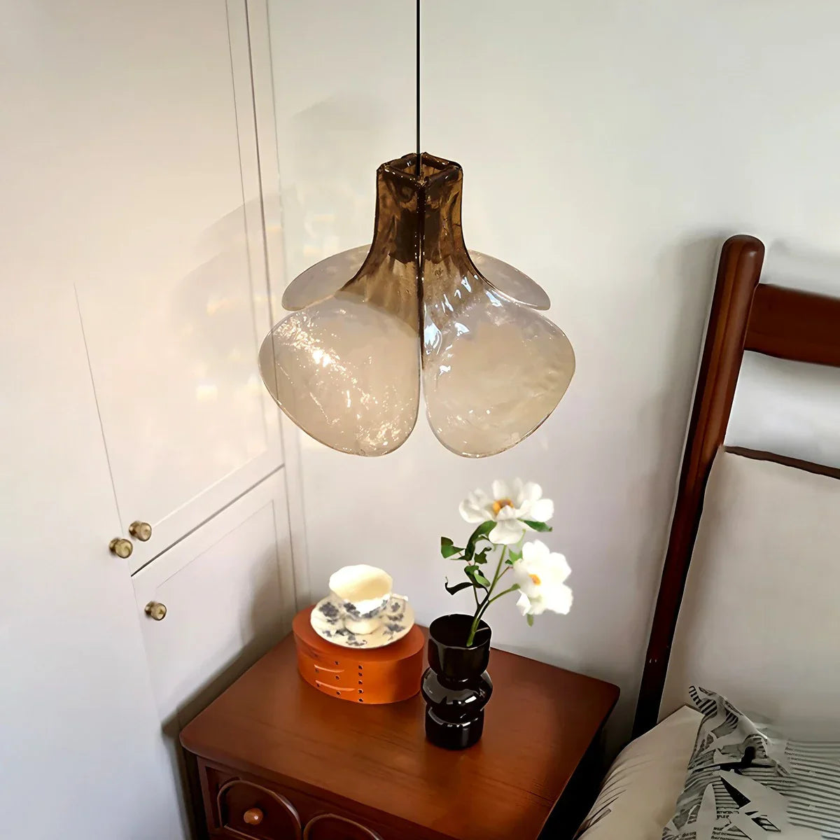 Závěsné svítidlo Murano Gradient Petal ze skla | Lersk