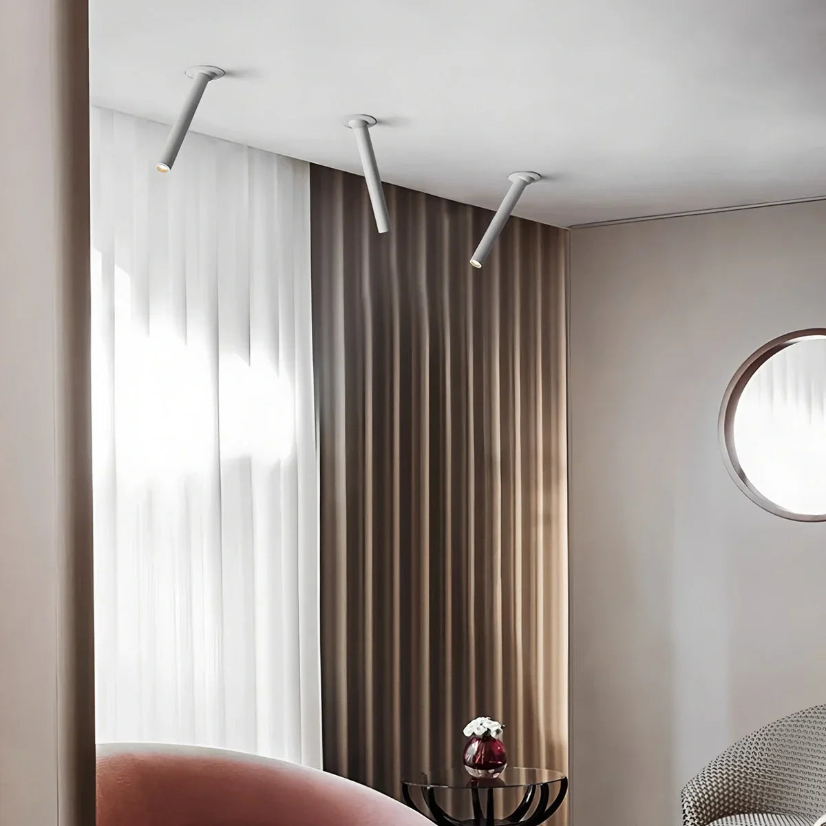 Luz de Techo Tubo Largo Regulable con Foco LED | Lersk