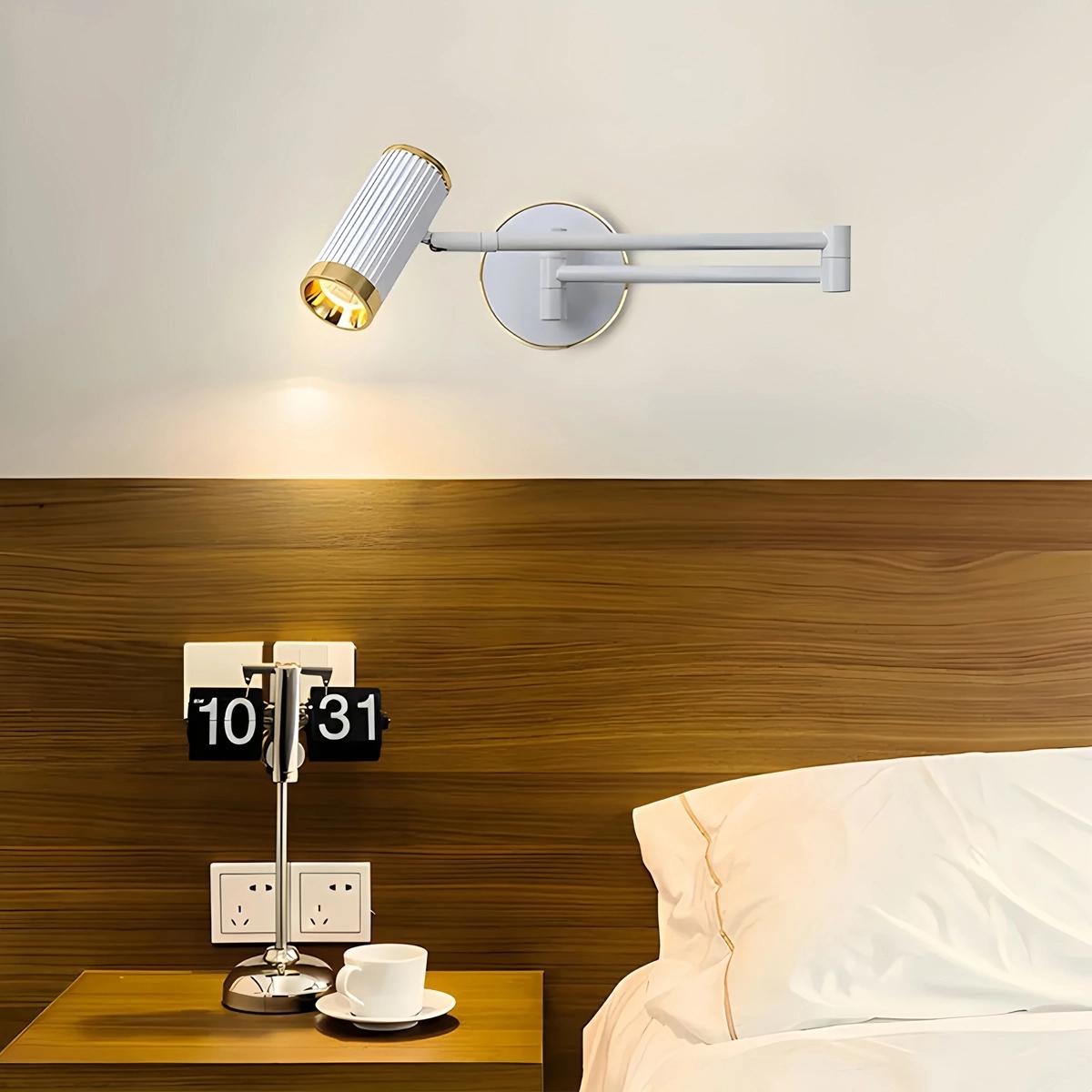 Aplique de pared con columna romana para dormitorio | Lersk