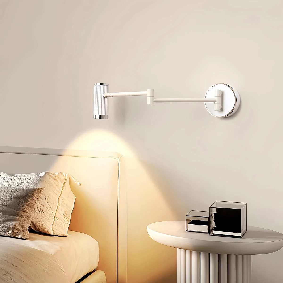 Aplique de pared con columna romana para dormitorio | Lersk