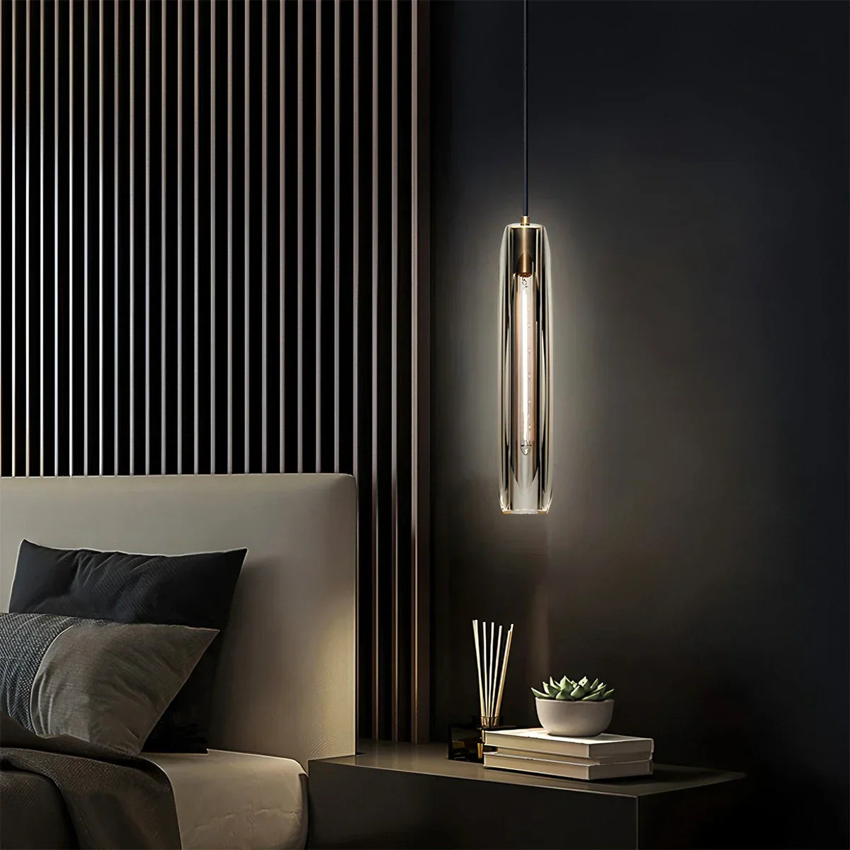 Lámpara Colgante Postmoderna Elegante de Luz de Varilla | Lersk