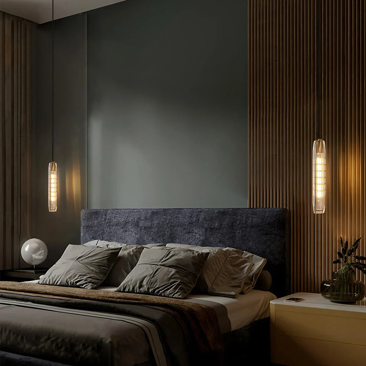 Lámpara Colgante Postmoderna Elegante de Luz de Varilla | Lersk
