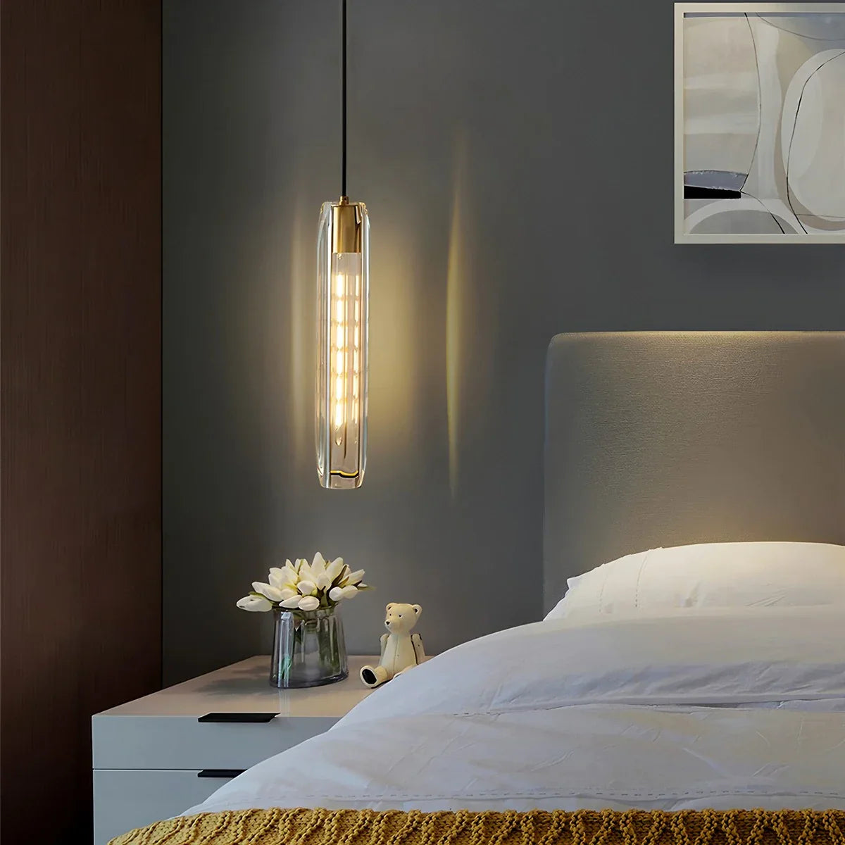 Lámpara Colgante Postmoderna Elegante de Luz de Varilla | Lersk