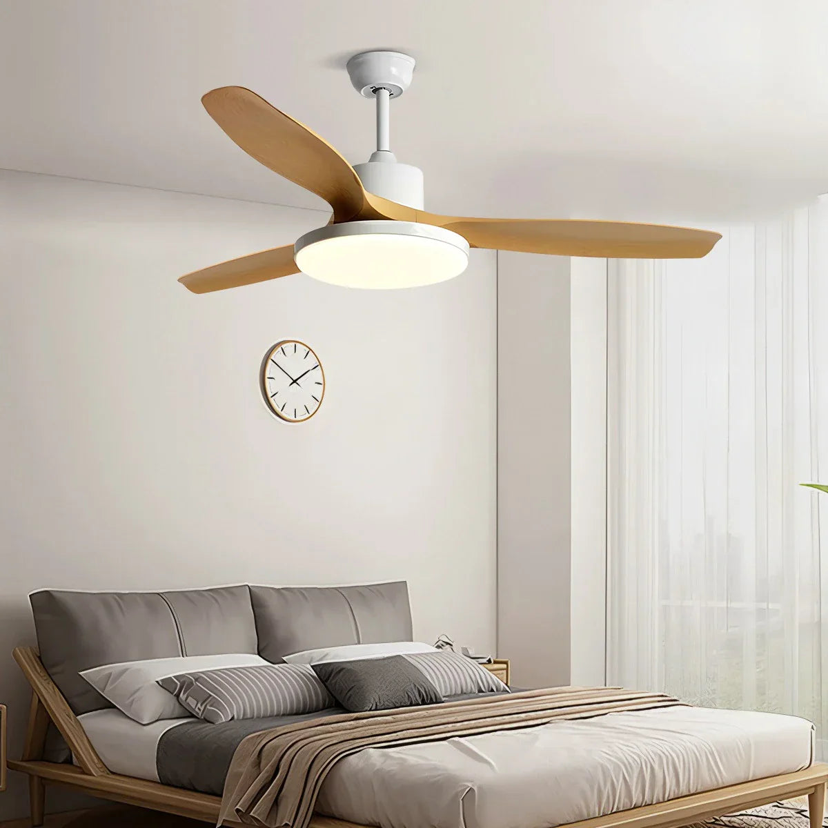 Stropní ventilátor Scandi oboustranný s osvětlením | Lersk