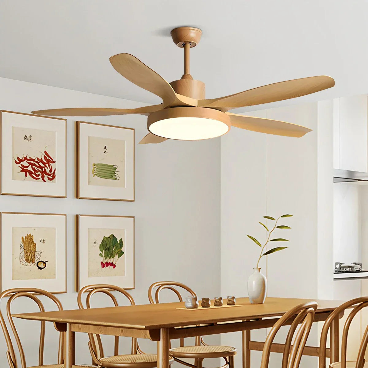 Stropní ventilátor Scandi oboustranný s osvětlením | Lersk