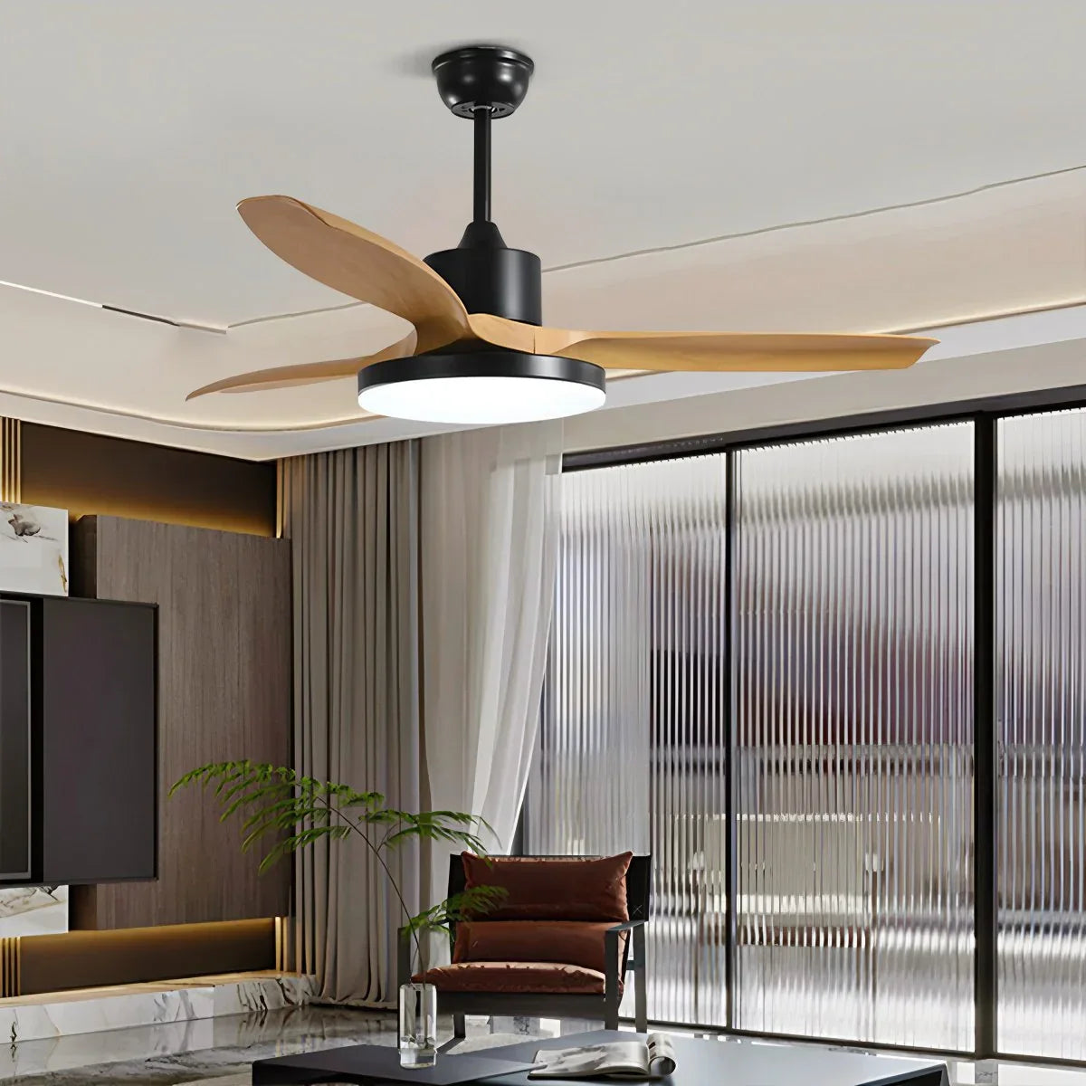 Stropní ventilátor Scandi oboustranný s osvětlením | Lersk