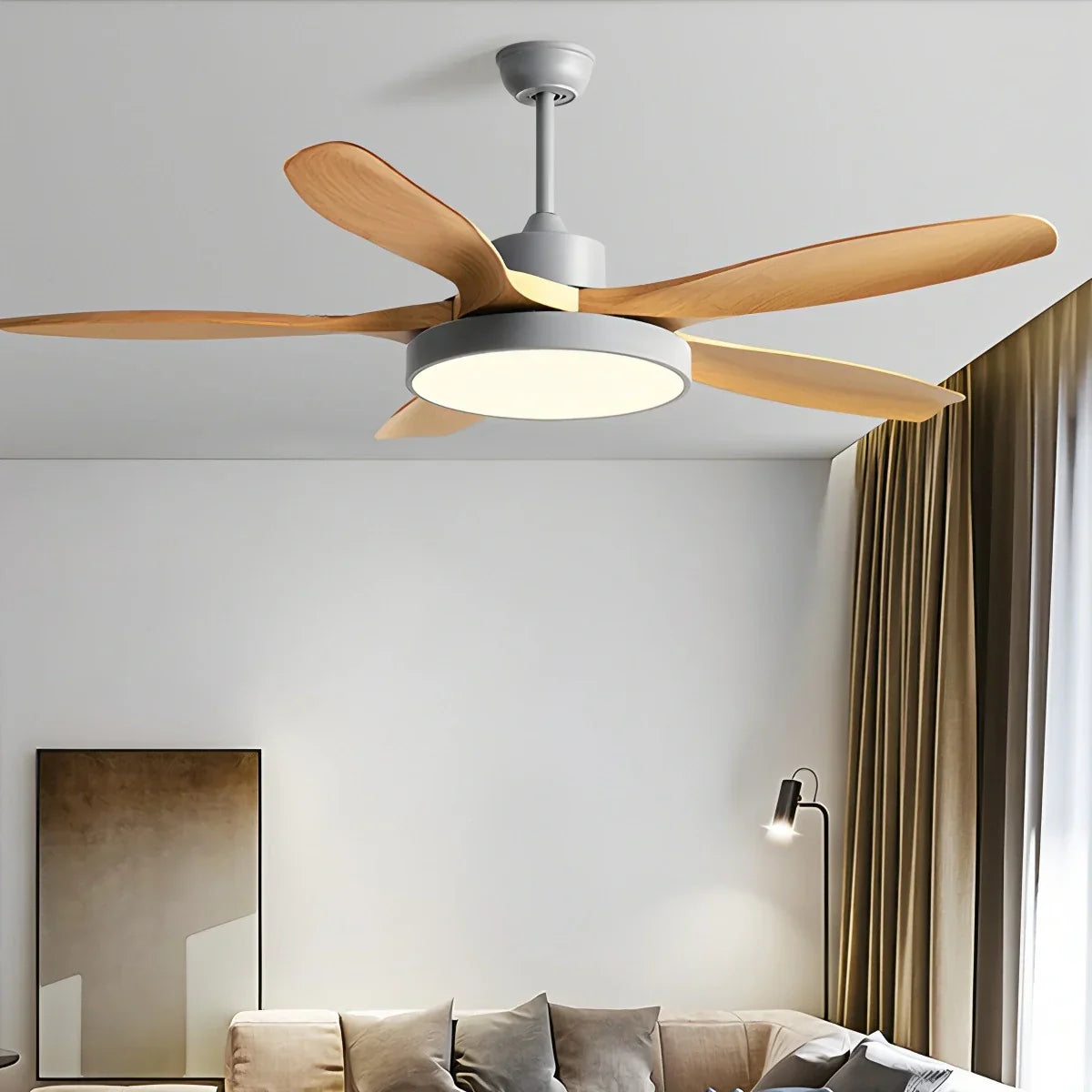 Stropní ventilátor Scandi oboustranný s osvětlením | Lersk