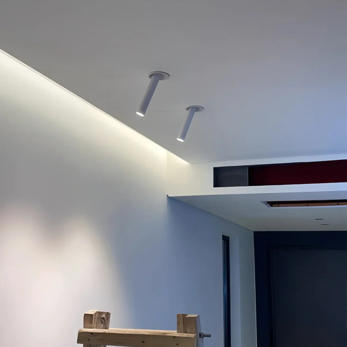 Luz de Techo Tubo Largo Regulable con Foco LED | Lersk