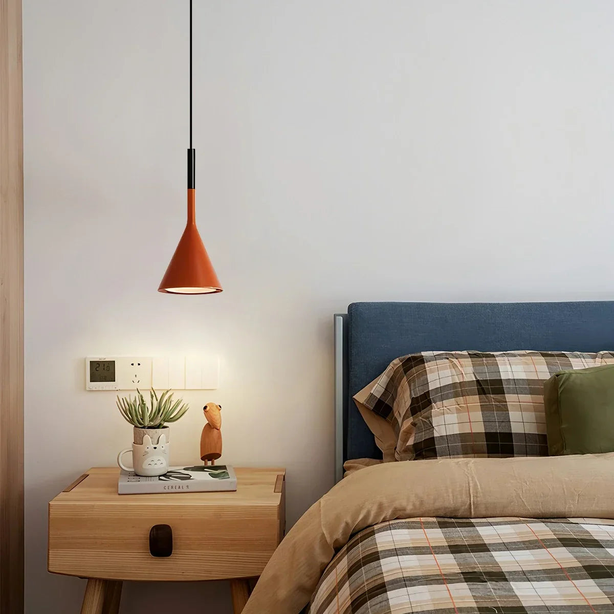 Lámpara colgante Divino Cone para dormitorio | Lersk