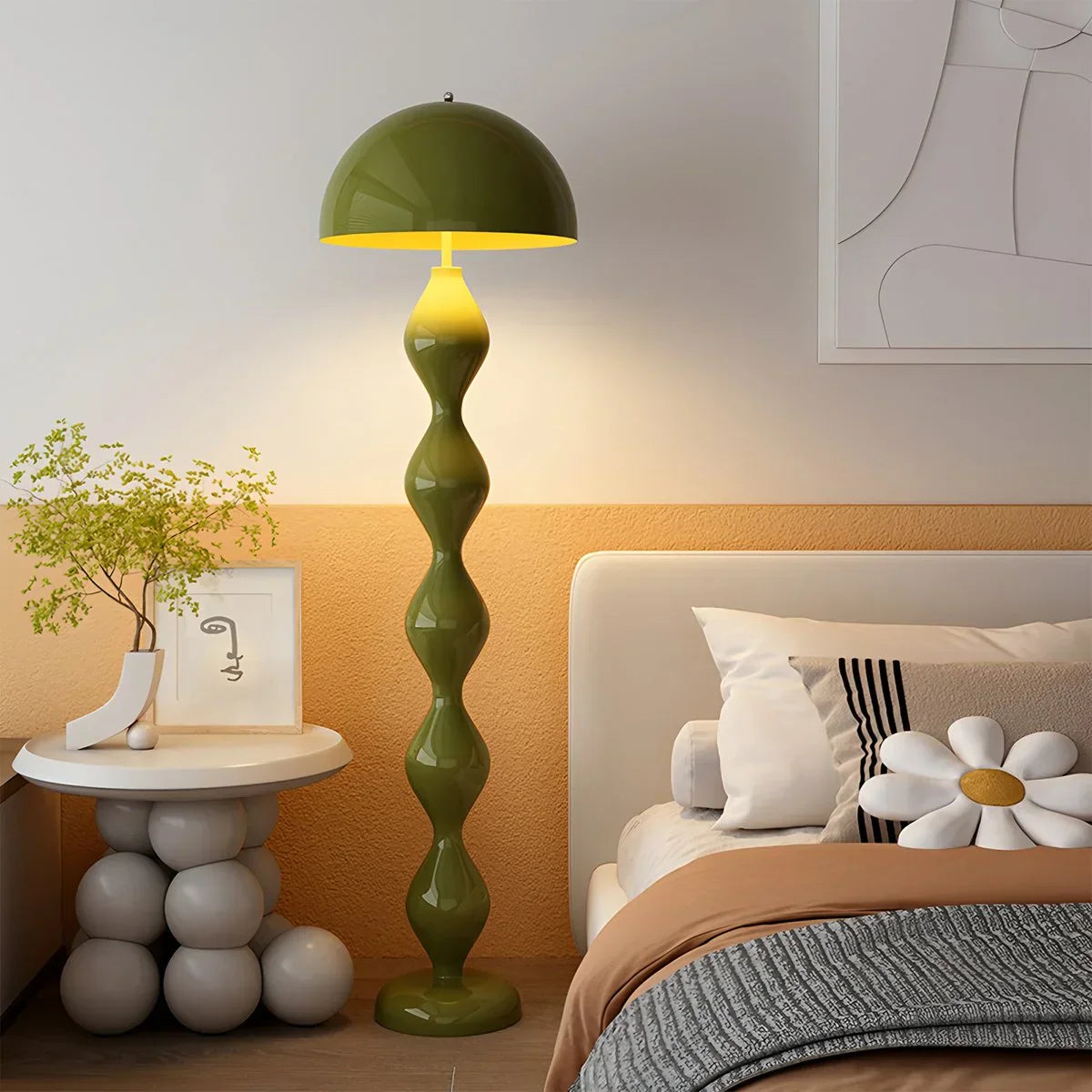 Stojací lampa Drop pro obývací pokoj | Lersk