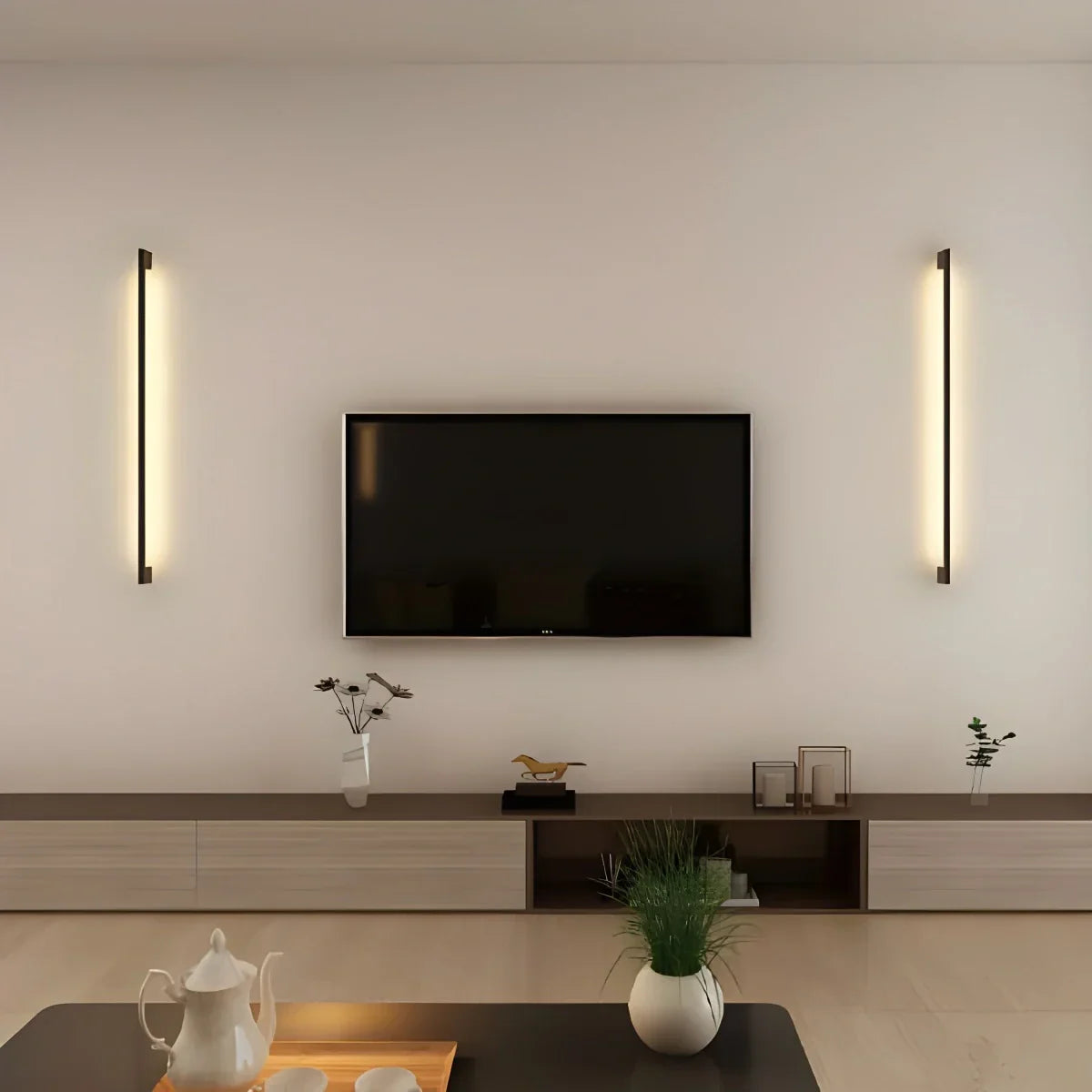 Aplique de pared lineal largo para escalera | Lersk