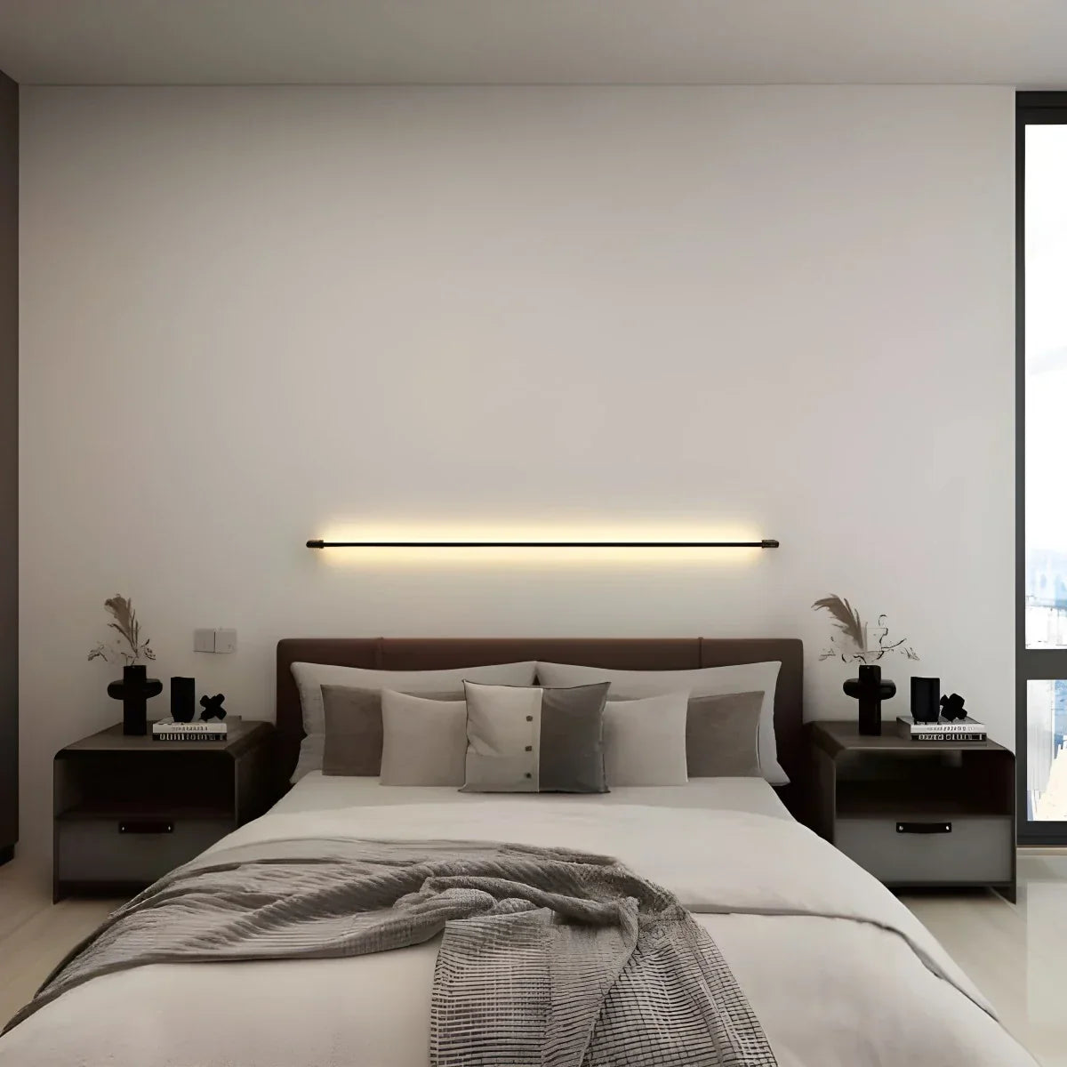 Aplique de pared lineal largo para escalera | Lersk