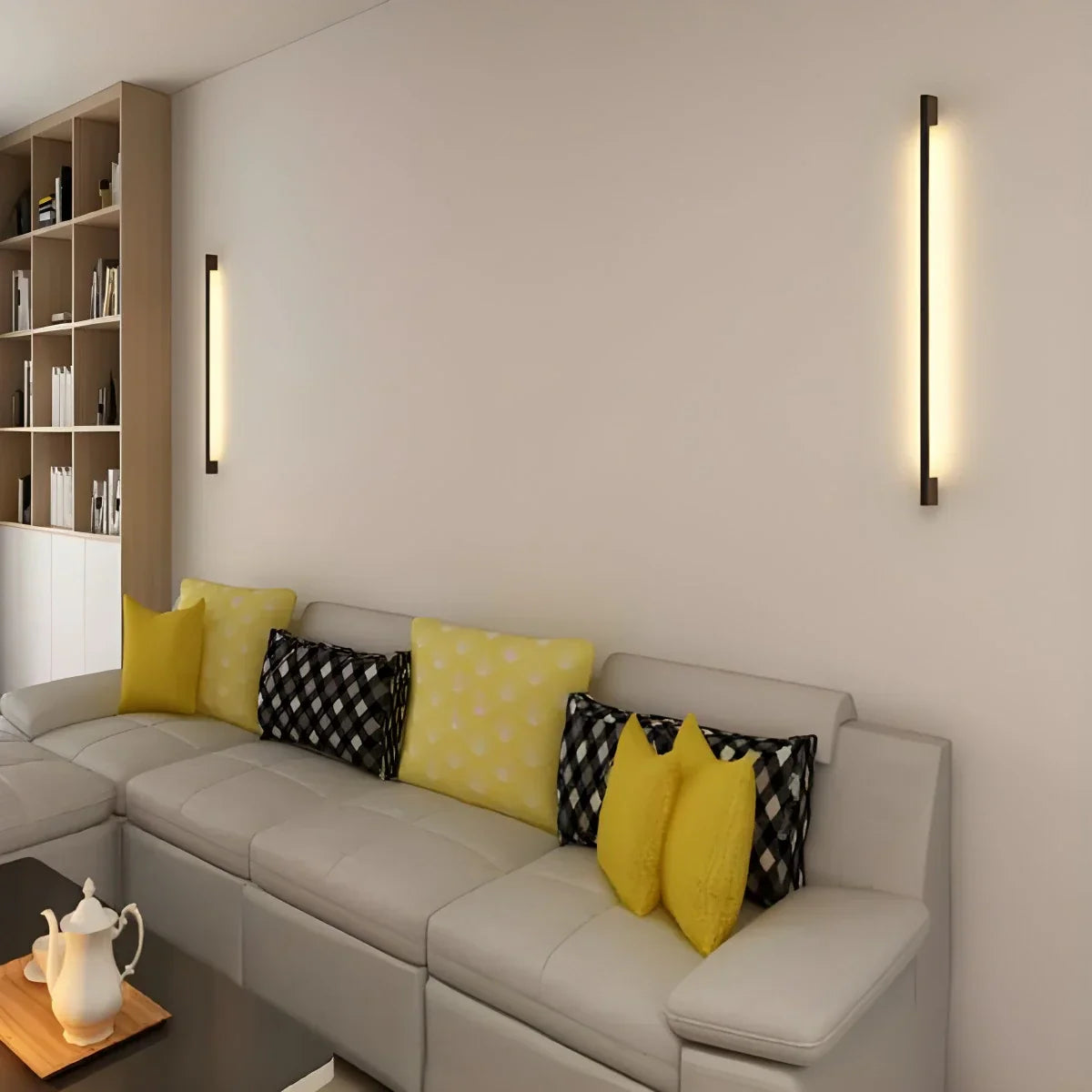 Aplique de pared lineal largo para escalera | Lersk