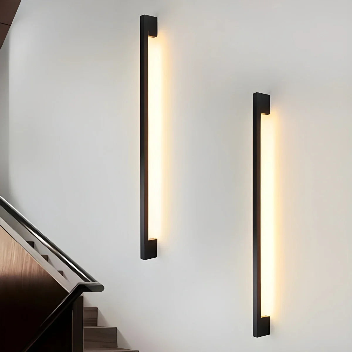 Aplique de pared lineal largo para escalera | Lersk