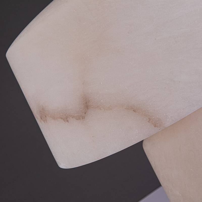 Alabaster Table Lamp For Modern Bedside Lighting In Elegant Interiors | Lersk