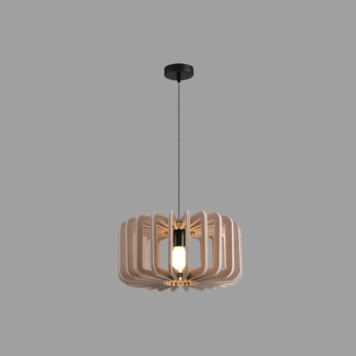 Column Shaped Birdcage Acoustic Pendant Light | Lersk