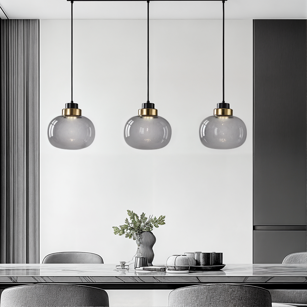 Szklane lampy wiszące Marlow
