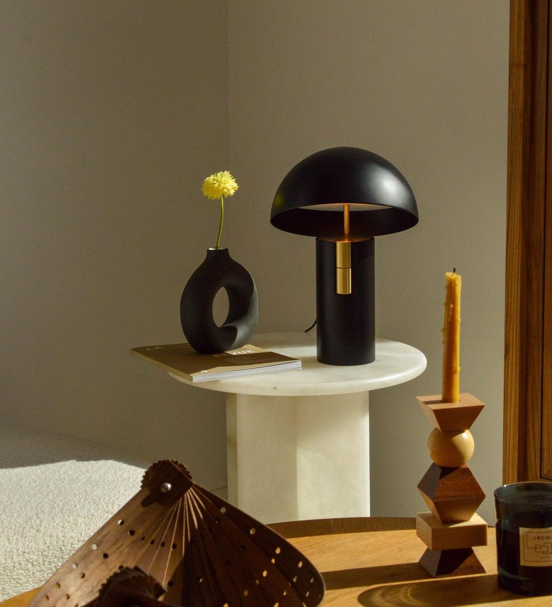 LumaNova Bordlampe til Moderne Stueambiance | Lersk