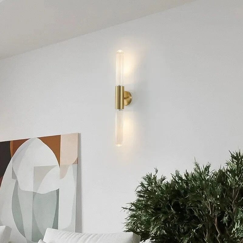 Nova Glass stojací lampa Skandinávský moderní domácí osvětlení elegance | Lersk