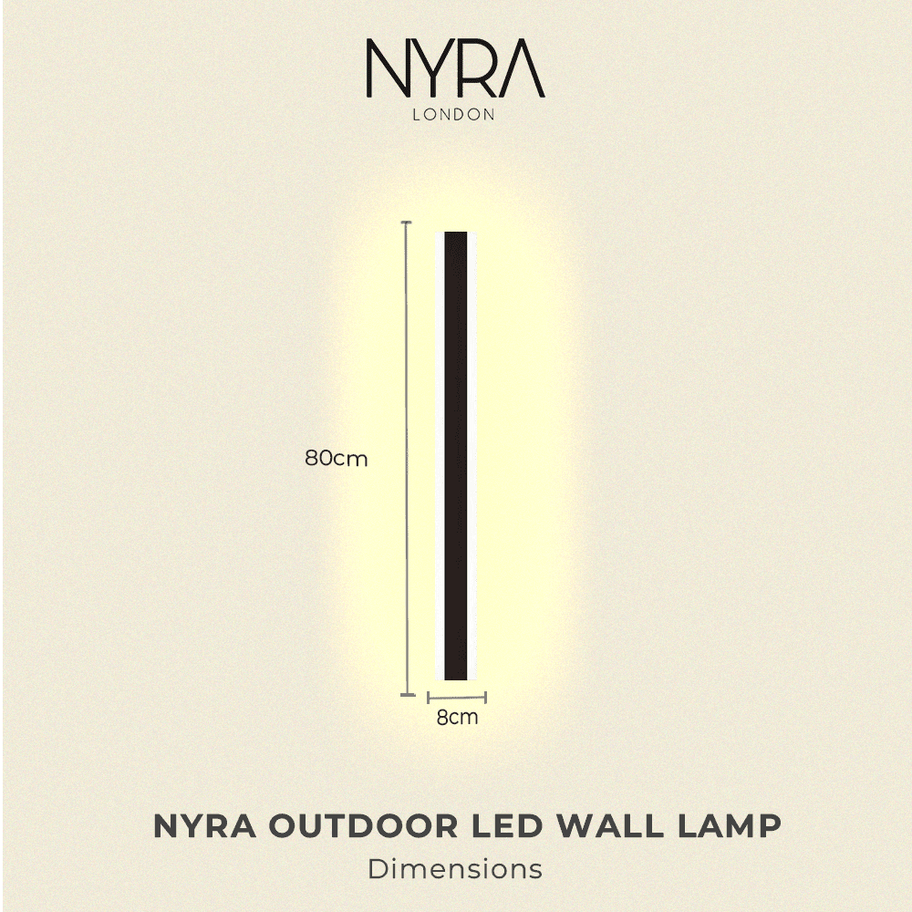 Lumină de perete LED pentru exterior | Lersk