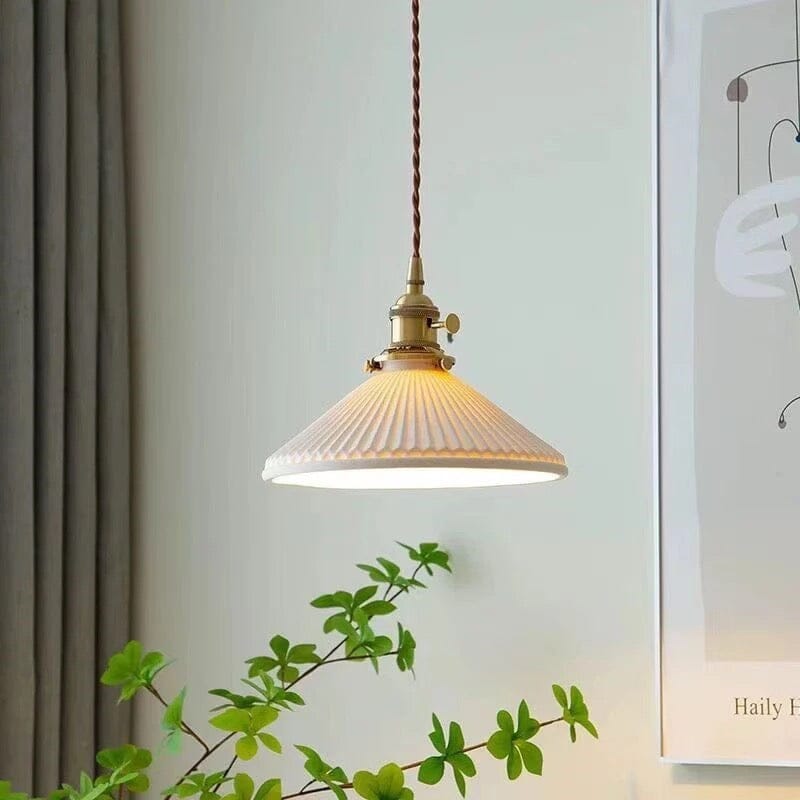 Liora | Białe ceramiczne lampy wiszące | Lersk