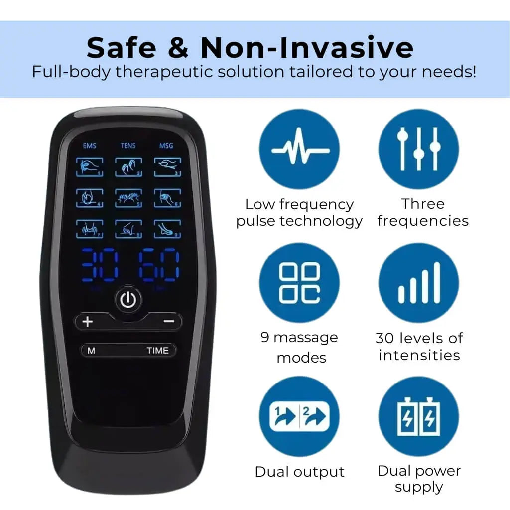 AeroPulse TENS EMS Therapy Device For Targeted Pain Relief and Recovery At Home | Lersk