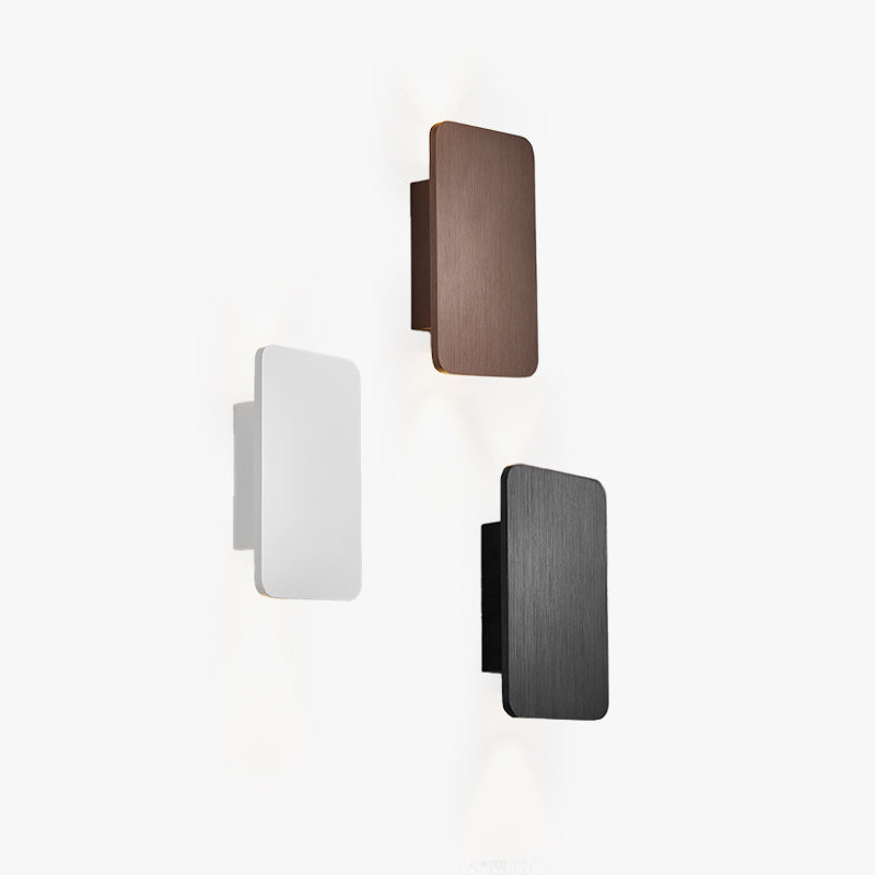 LumaRect Indoor Wall Lamp | Rectangular LED Fixture | Lersk