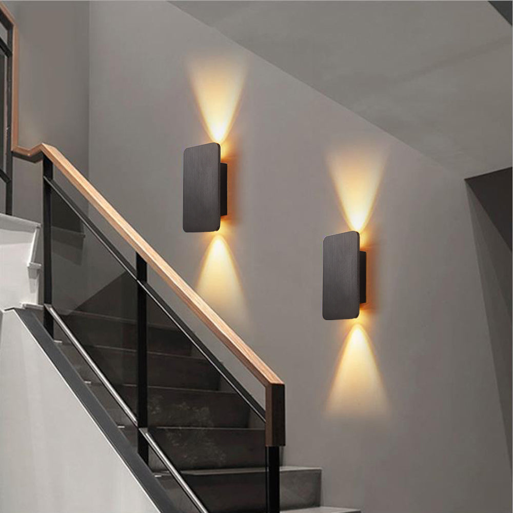 LumaRect Indoor Wall Lamp | Rectangular LED Fixture | Lersk