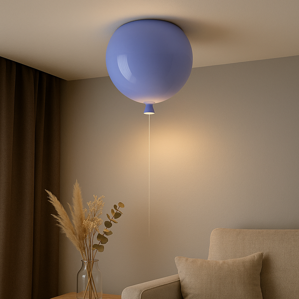 Balloon Shaped Ceiling Light Modern Pendant Eye Catching For Modern Homes | Lersk