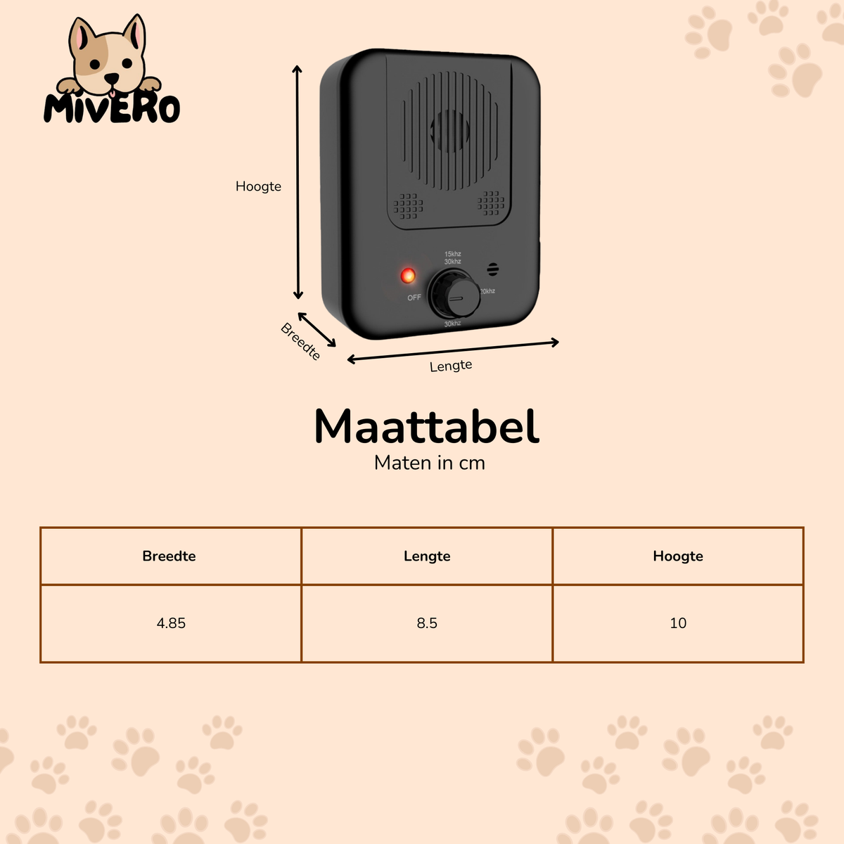 Portable Ultrasonic Bark Control for Dogs Safe Training at Home and Walks