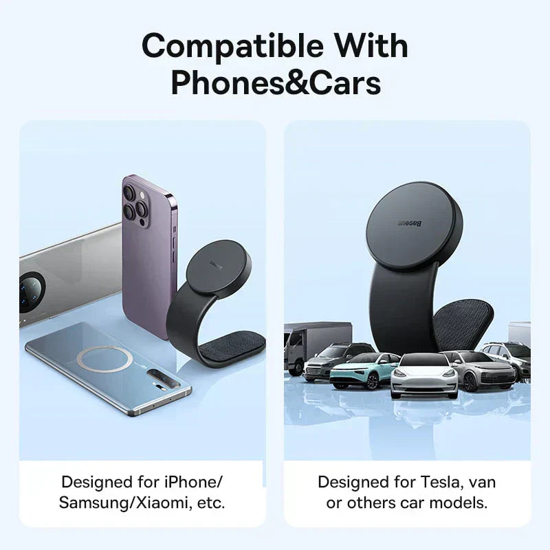 Suport auto inteligent wireless Voltix pentru telefon și încărcător | Lersk