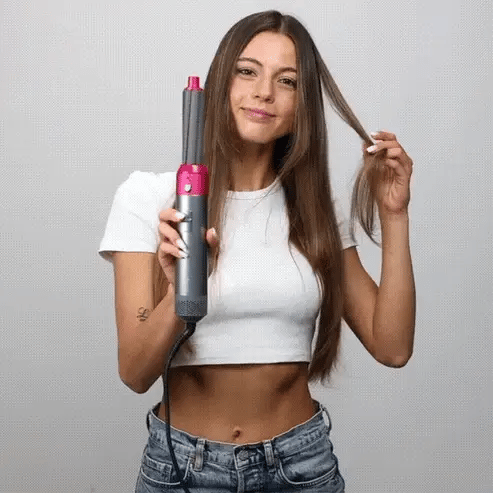 Lunera Estilizador de Cabelo 5 em 1: Modelador Automático, Secador e Escova Alisadora | Lersk