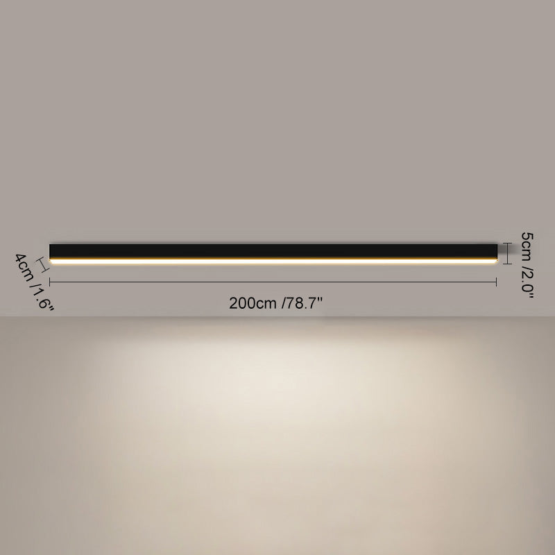 Luz de techo lineal larga regulable | Lersk
